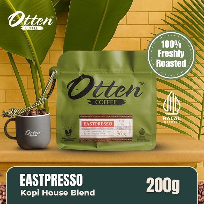 Eastpresso - Kopi House Blend 200gr - Commercial Blend - Biji / Bubuk Otten Coffee