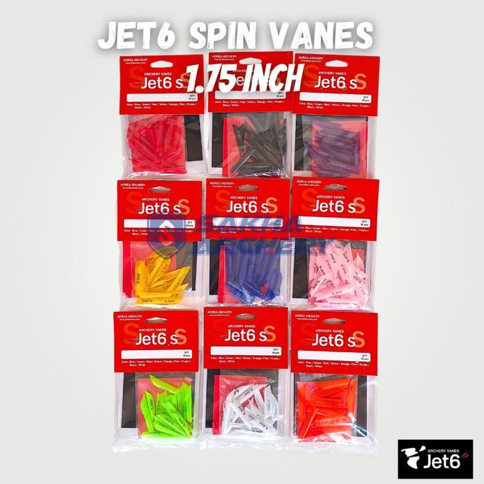 Terlaris Jet 6 Spin Vanes Rh Jet6 Spin Wing