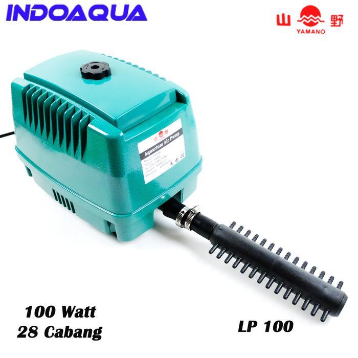 Pompa Udara Aerator Bioflok Blower Udara Kolam Ikan Yamano LP 100 Pompa Gelembung Udara Aquarium