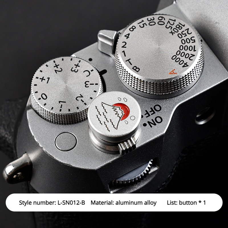 Camera Shutter Button Suitable for Fujifilm XT50 XM5 XT5 XT30 Second Generation XH2S X100VI Nikon ZF