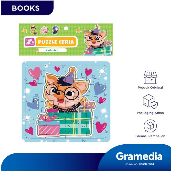 Gramedia Puzzle Ceria Bip Bip: Kado Acil (Tim Bip)