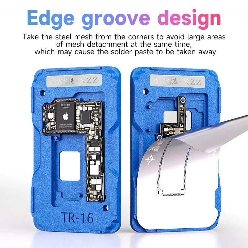 XZZ TR BGA Reballing Stenil Middle Layer Tin Planting Platform for X17 Pro Motherboard Repair Tool