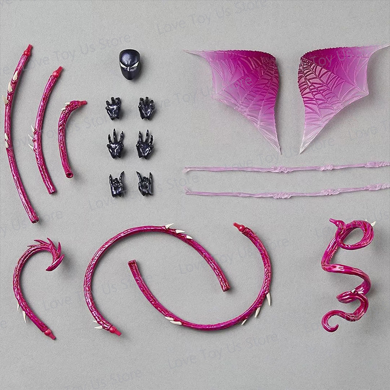NEW KO KAIYODO REVOLTECH SPIDERMAN GWENOM Anime Action Figures Revoltech Amazing Yamaguchi Gwenom