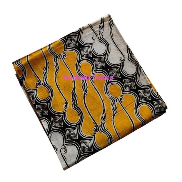 KAIN BATIK CAP PARANG BAGONG KUNING