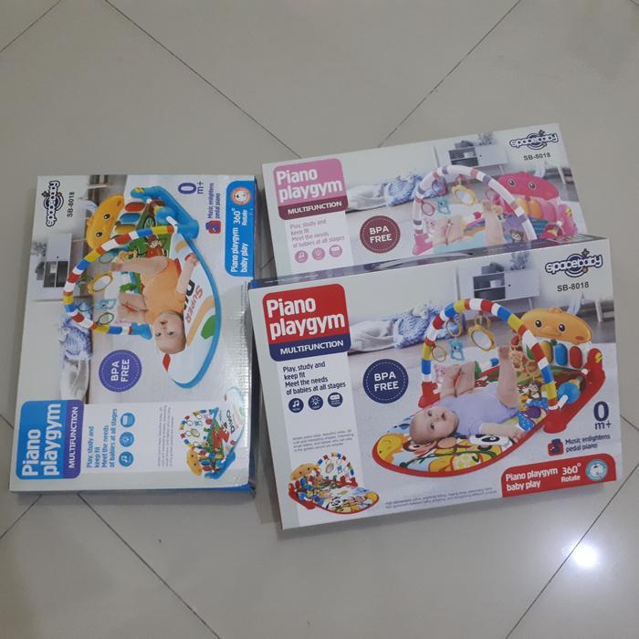 Baby Piano Playgym / Baby Playmat Multifungsi Spbaby