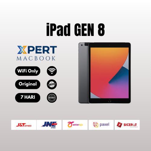 IPAD 8 32GB 128GB WIFI ONLY SECOND ORIGINAL - 32GB