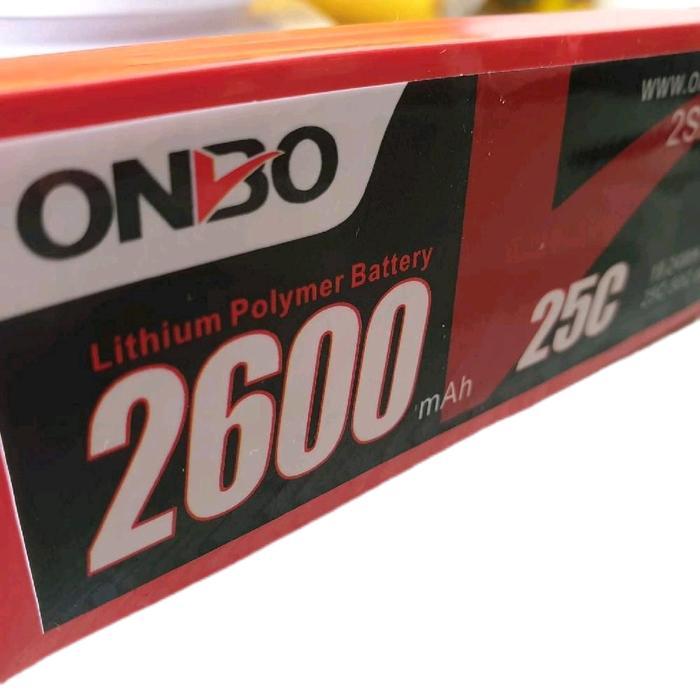 Lipo 2S 7.4V 2600Mah 25-50C Onbo Power Baru - Remote, Toy, Control