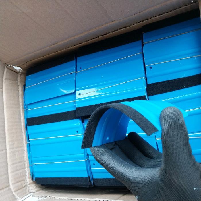 SALE Rakel biru bludru stiker