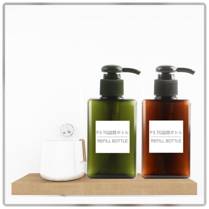 SALE BABEE - BOTOL SABUN AESTHETIC 100ML / BOTOL PUMP KOTAK PLASTIK HAMPERS