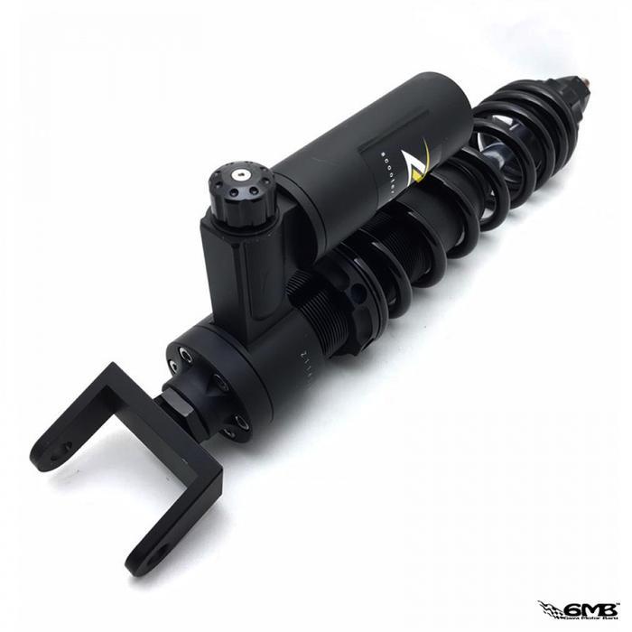 READY Zelioni Shock Belakang Vespa PX,Smallframe,Excel Matte Black
