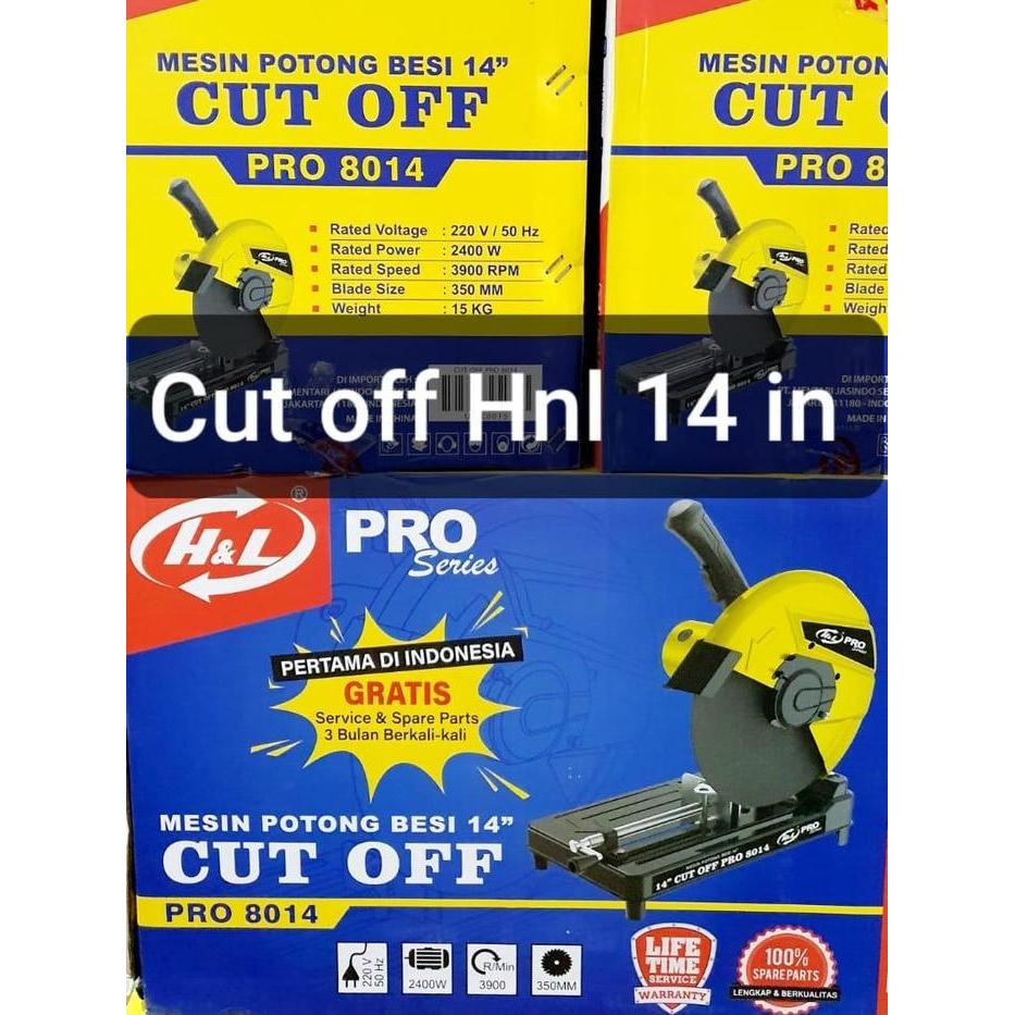 Hnl Cut Off 14 Inch Mesin Potong Besi
