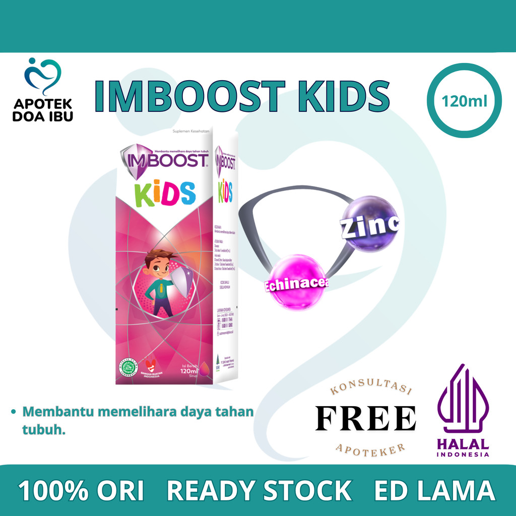 Imboost Kids Syr 120 Botol Soho