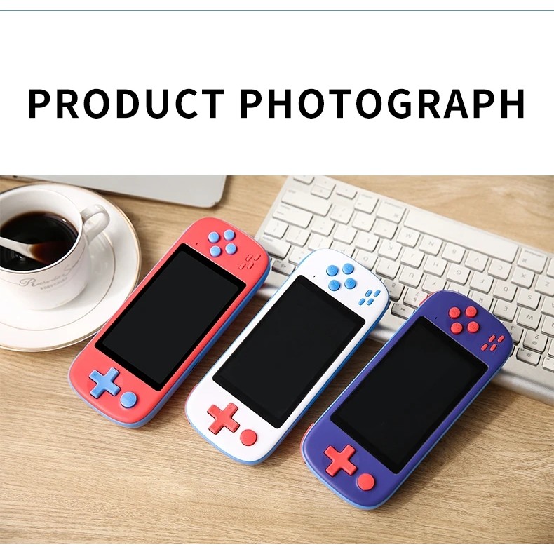 XY-11 Nostalgic Arcade 4.3 Inch IPS HD Handheld Game Consoles