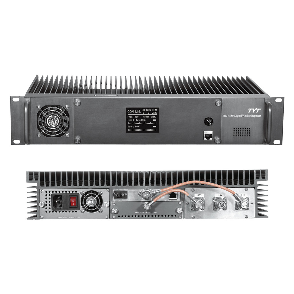 TYT MD-9550 with IP Network DMR 100KM Repeater 55W UHF Digital/Analog