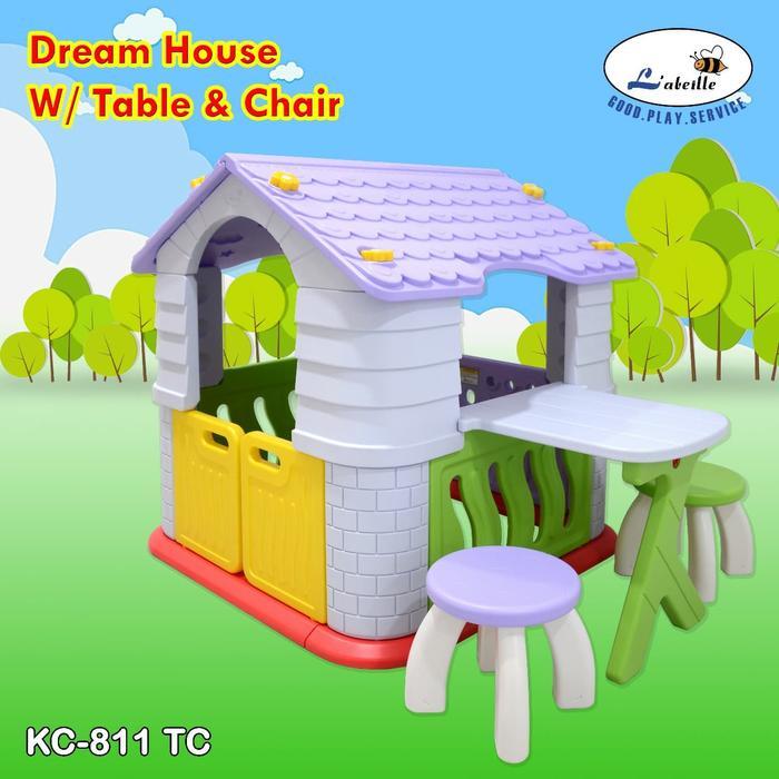 Tobebe Perosotan Mainan Rumah Anak Big Playhouse Tobebe With Slide - Tanpa Slide