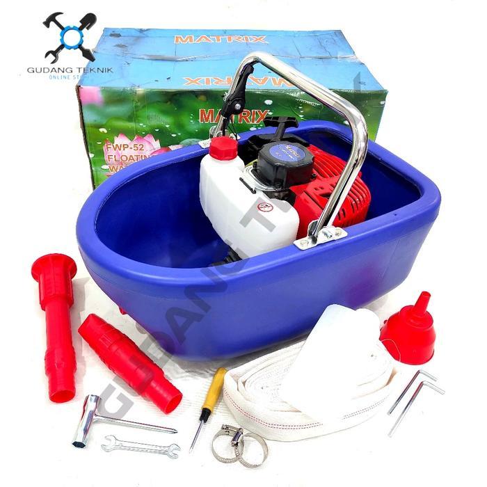Mesin Floating Pump FWP-52 MATRIX / Mesin Pompa Air Ampung Floating Water Pump FWP 52
