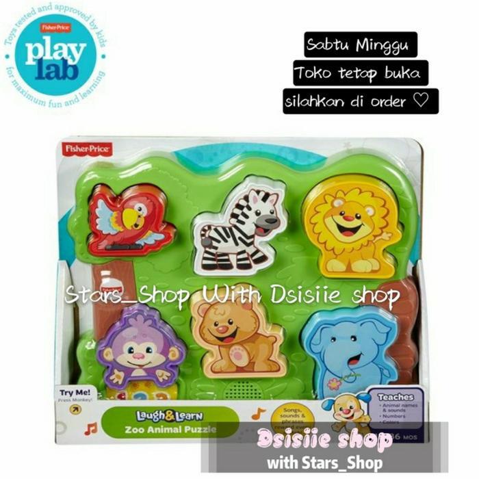 Fisher Price Laugh And Learn Animals Zoo / Mainan Edukasi Bayi