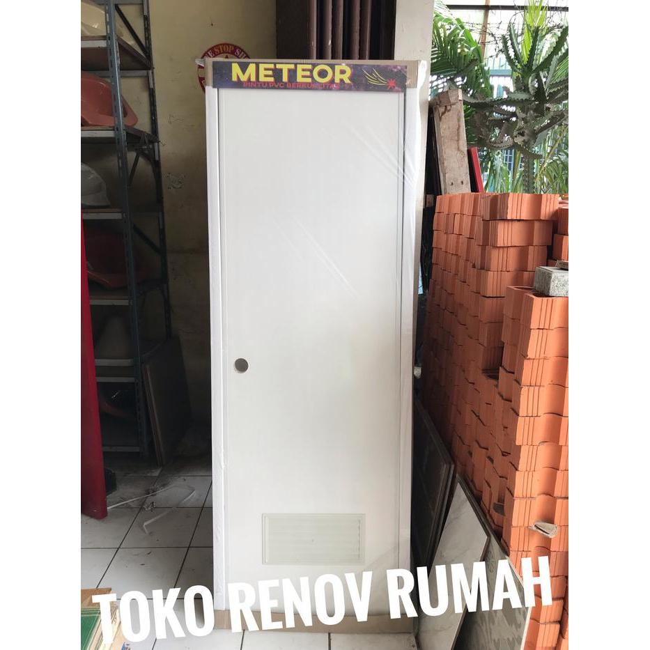 Pintu Kamar Mandi Pvc Kusen Tebal (Kualitas Premium) Pintu Pvc