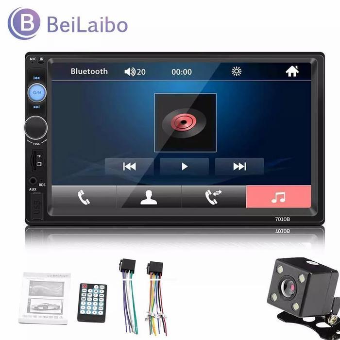 tape mobil double din 7 inch mp5 bluetooth