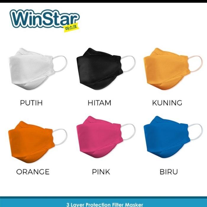 READY masker winstar masker tekhnologi KF 94 dari korea