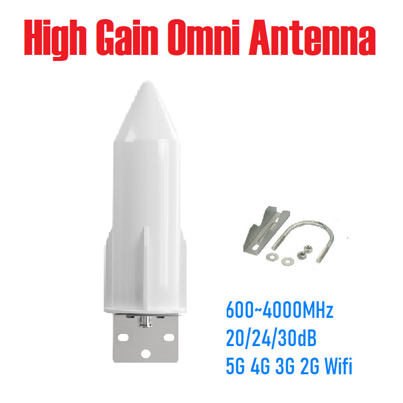 5G 4G 3G 360 Degree Roket Omni Diretional Outdoor External Antenna for PE Router Amplifier Booster