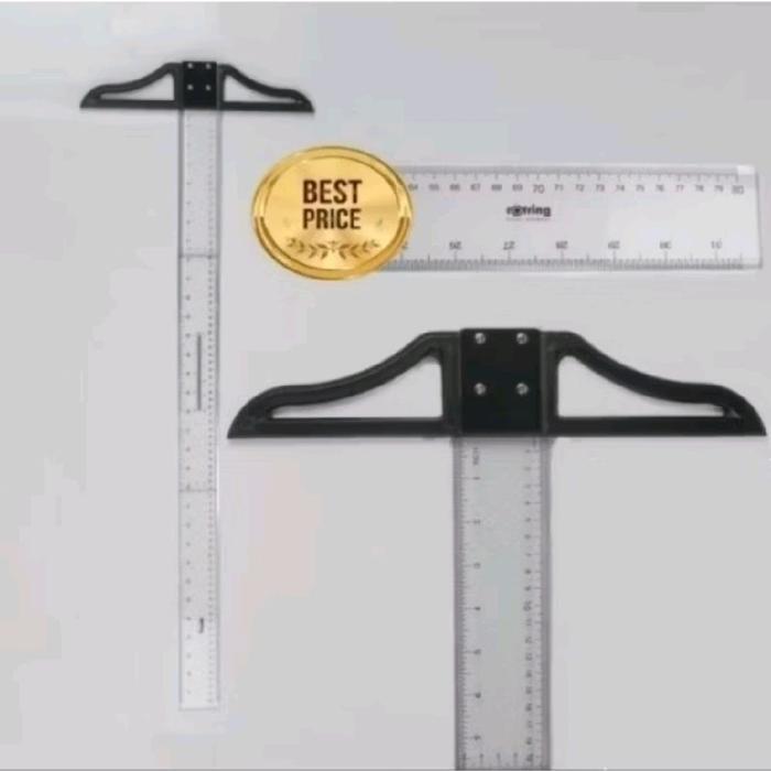 TERBARU Penggaris Rotring Ziegel 80cm / T-Square Ruler READY