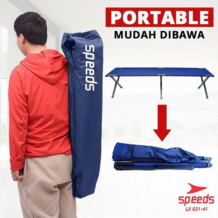Consina Oficial - Tempat Tidur Velbed Yang Terbuat Bahan Alumunium Tempat Tidur Lipat Berkemah Bahan