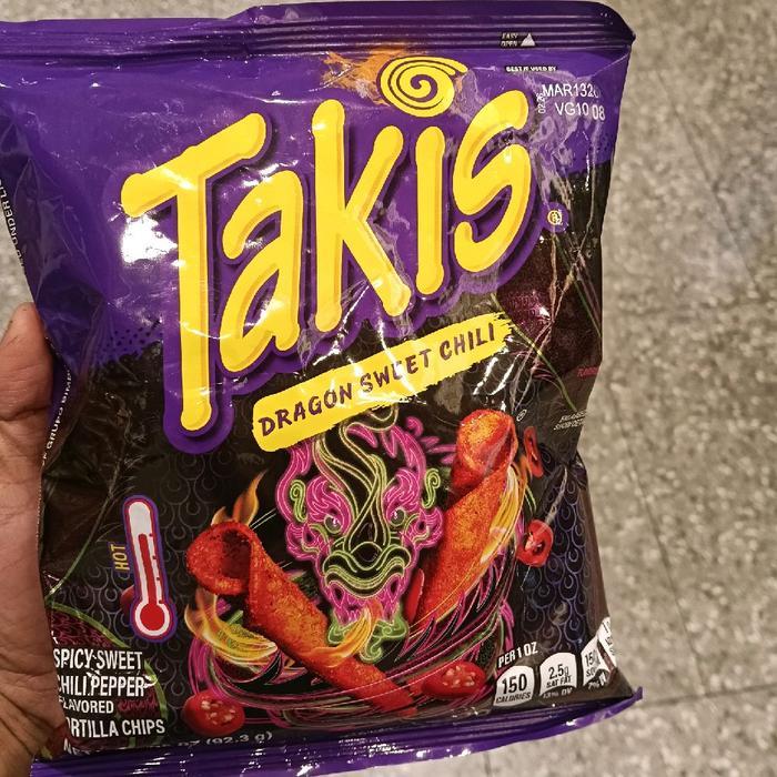 PROMO takis dragon sweet chilli 92.3gr snack READY