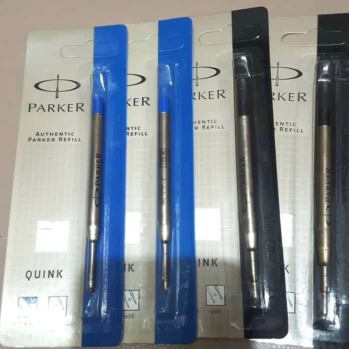 TERLARISS ISI PEN PARKER BOLPOINT BLACK & BLUE