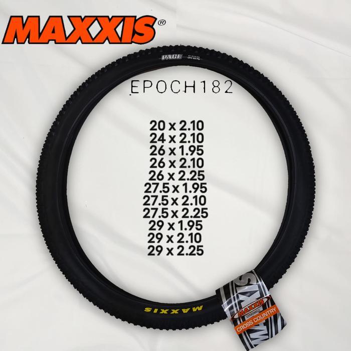 READY Ban Sepeda MTB Maxxis Pace 20 x 2.10, 24 x 2.10, 26 x 1.95, 26 x 2.10, 26 x 2.25, 27.5 x 1.75,