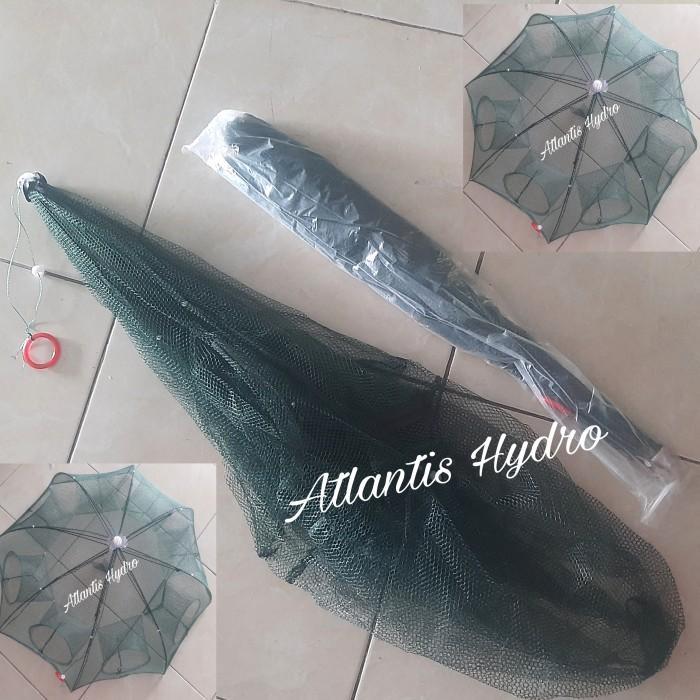 TERLARIS Perangkap Ikan / Bubu Ikan / Jebakan Ikan + Udang 8 Lubang
