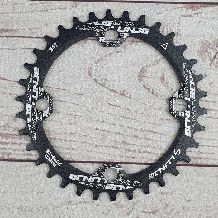 Kindemart- Lunje Gigi Chainring Sepeda Aluminium 34T 104Bcd - Bcd104