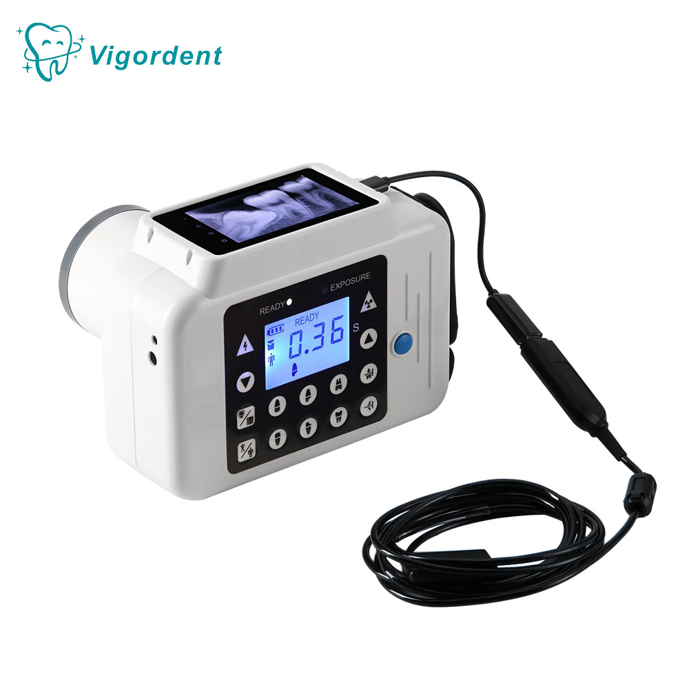 Digital Dental X-ray Machine Portable High Frequency X Ray Unit with Sensor Vigordent X-Ray Film