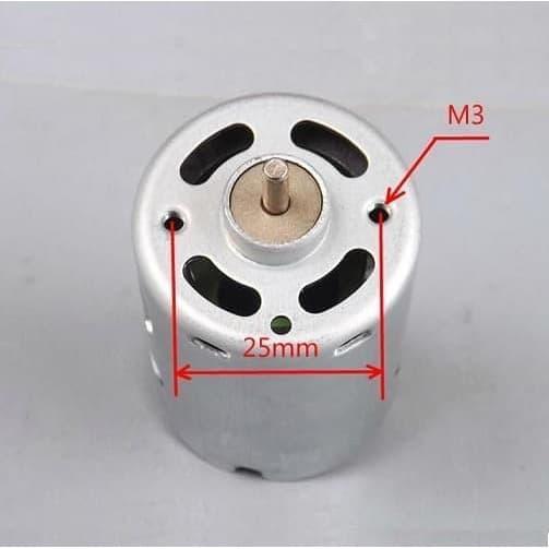 Sale Car Motor Rs-545 Rs545 545 Dc 12V 23000Rpm Dinamo High Speed Shaft High Torque 3Mm