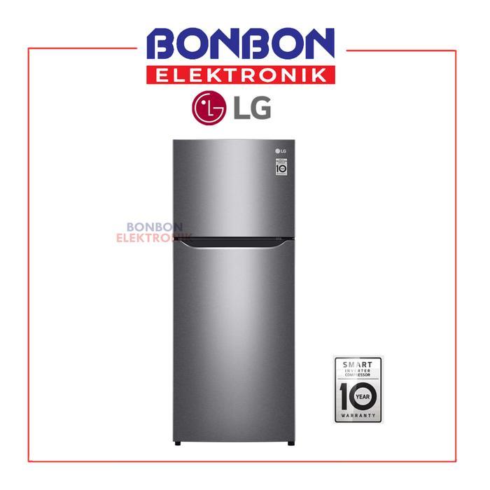 LG Kulkas 2 Pintu 202L GN-B202SQIB Smart Inverter / GN B202SQIB - GN B202 SQIR