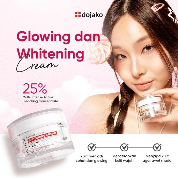 frr_ Paket Hemat Cream Glowing + Cream Flek Hitam Dojako Import