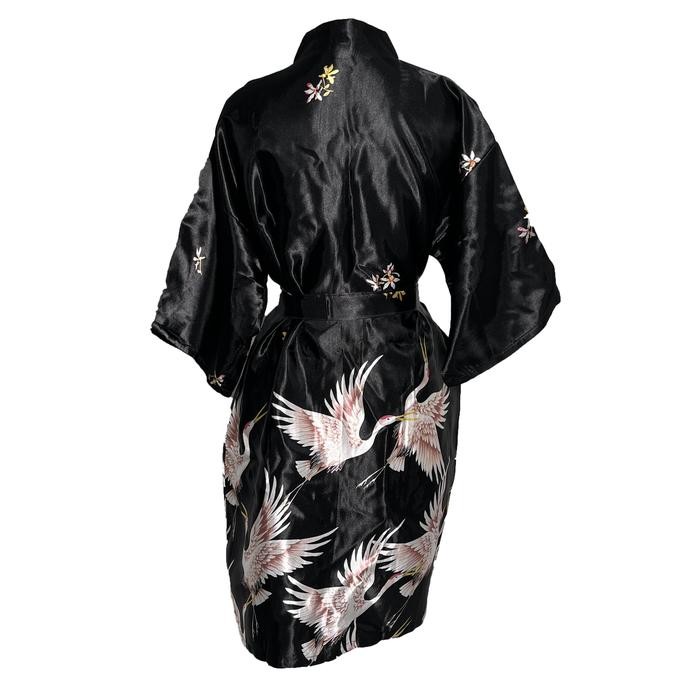 New [ Redpink ] Pakaian Tidur Fit Lingerie Kimono Piyama Jubah Romantic Nightwear Girl Dewasa Seksi