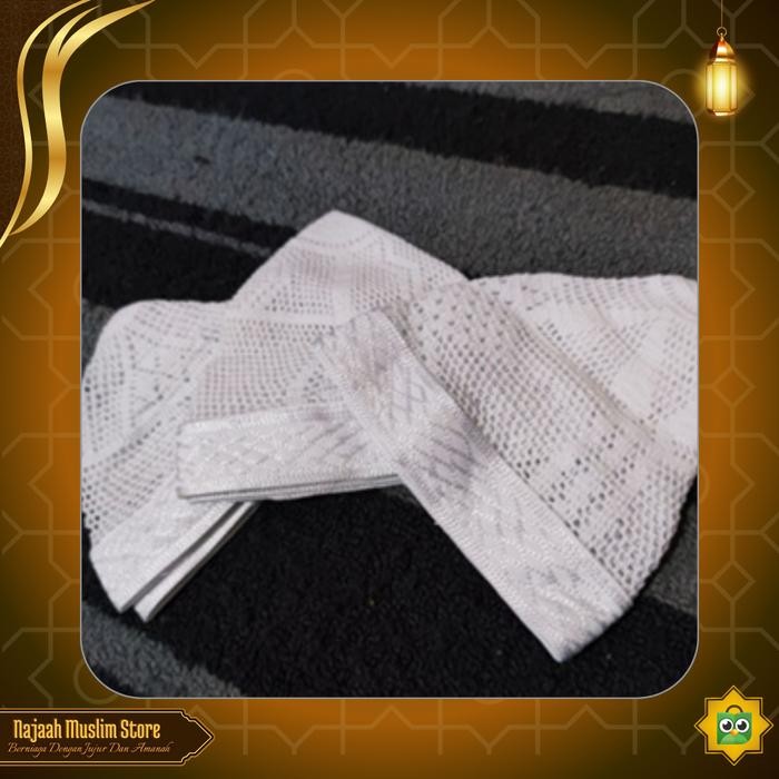 ASLI Peci Rajut Impor Saudi (Madinah) READY STOCK