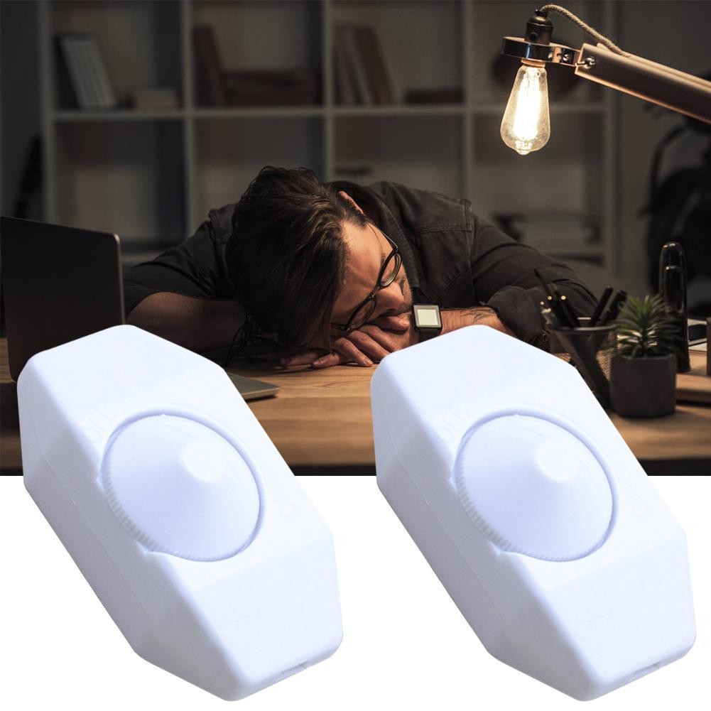 AC 220V Dimmer Switch Adjust Light Dimmable Rotated Dimmer Switch For Table Lamp Fittings LED Strip