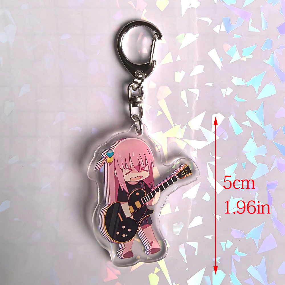 Anime BOCCHI THE ROCK Cosplay Keychain Badge Accessories Gotoh Hitori Yamada Ryo Cosplay Christmas