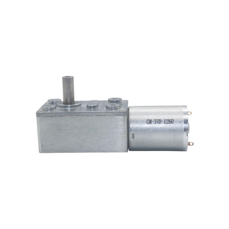 12V 0.6rpm Worm Gear Motor DC High Torque Self Lock for  Automation Equipment JGY370 Worm Gearmotor 