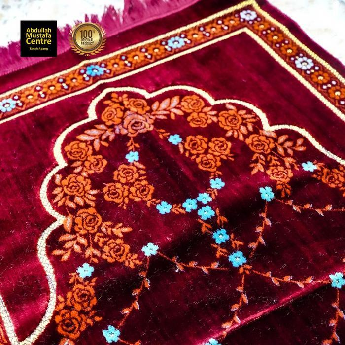 SAJADAH ALIF PAKE BUSA / SAJADAH EMPUK /SAJADAH TURKY EMPUK