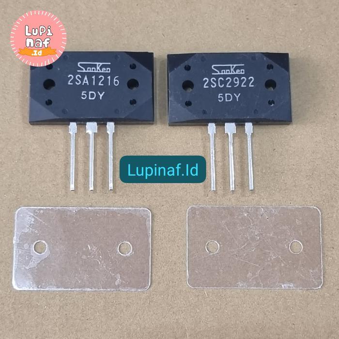 TRANSISTOR ORI 5DY 2SA1216 2SC2922 SA1216 SC2922 1216 2922 SANKEN JPN