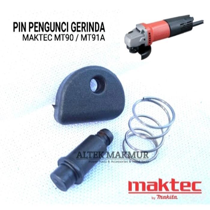 Pin Tombol Kunci Pengunci Penahan Kepala Gerinda Maktec MT90 MT91A
