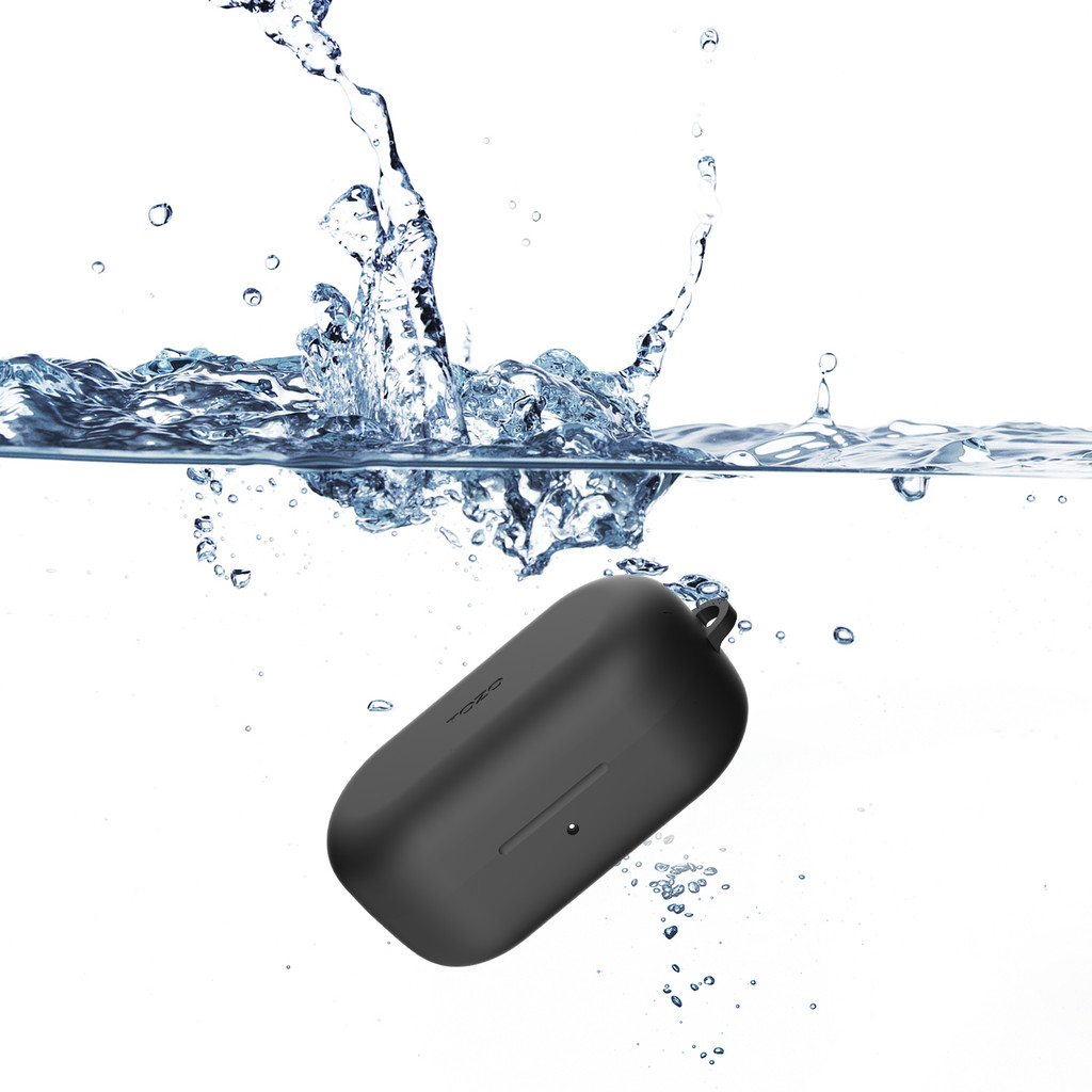 TOZO T12 Protective Silicone Case Shockproof Soft Skin Cover for  Earbuds with Front LED Visible and