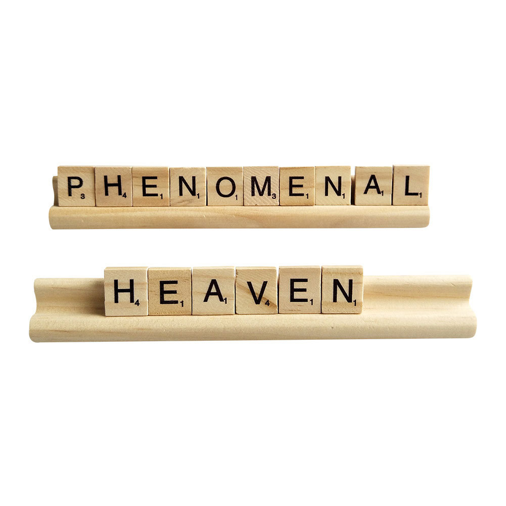 4 Domino Trays Wooden Domino Racks Domino Holders For Domino Tiles Mexican Train Mahjong Kids Senior