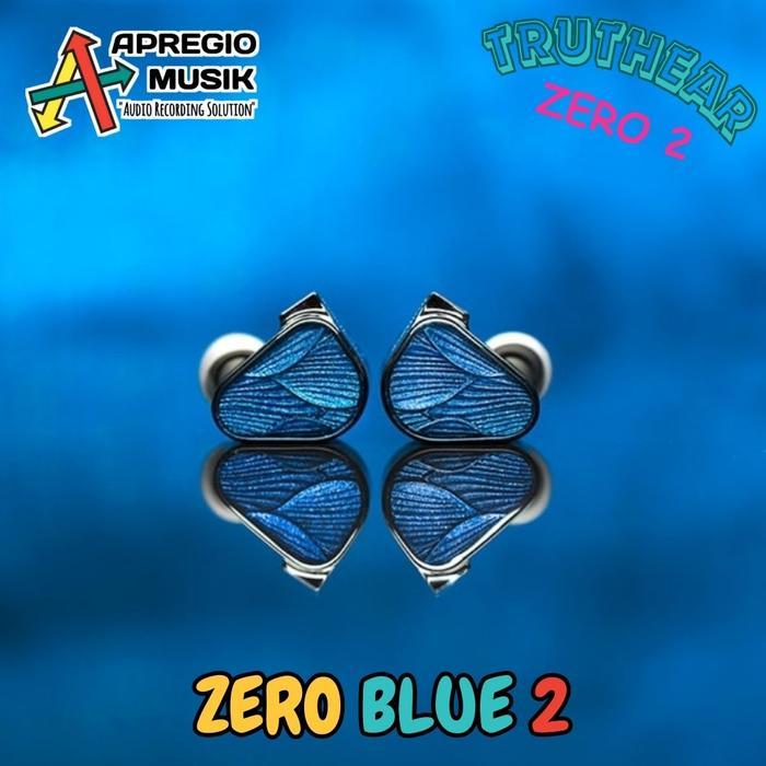 SALE Truthear x Crinacle Zero 2 BLUE 2 truthear Zero Blue2 2DD In Ear Monitor Earphone