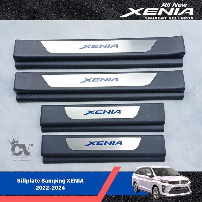 Sillplate Samping Injakan Samping Mobil Xenia 2022 - 2024 Hitam