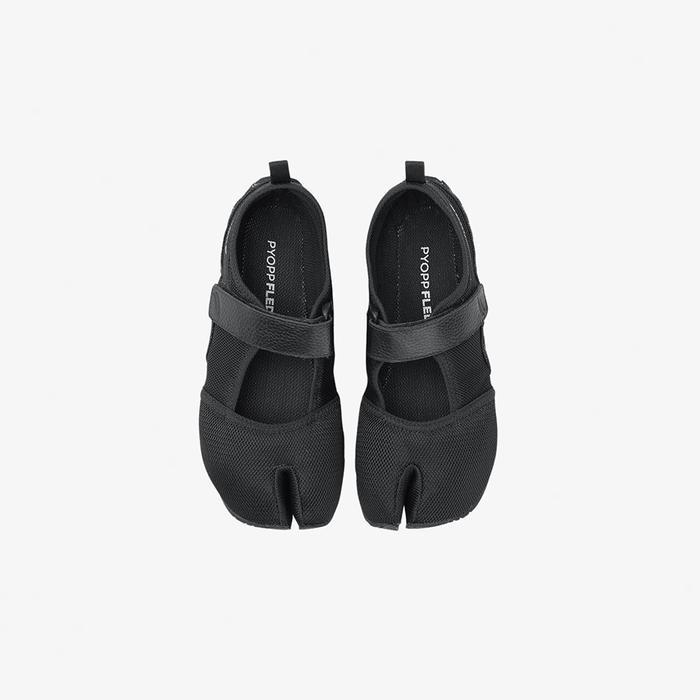 Pyopp Fledge - Tabi-Ku Barefoot Shoes - Black