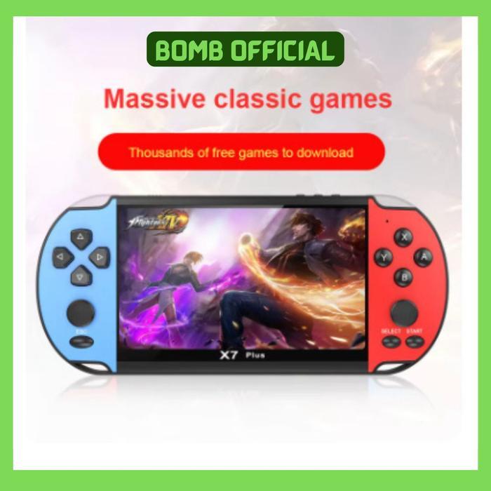 X7 Plus Video Game Console 5.5 Inch Portable Retro Handheld Game console